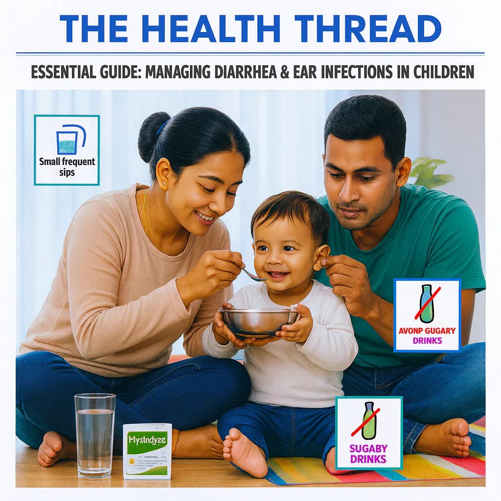 A Parent’s Guide to Managing Diarrhea and Ear Infections in Nepal