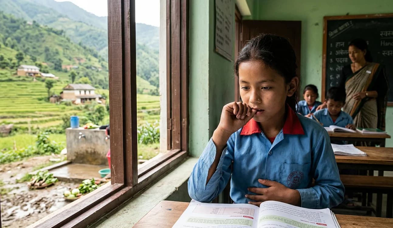 A silent health threat is emerging in Kavrepalanchok classrooms