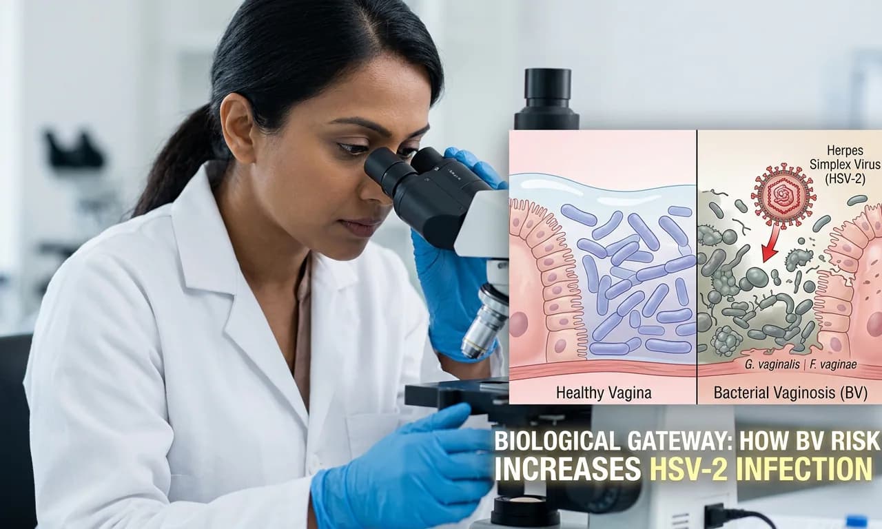 A Critical Review of How Common Vaginal Infections Invite Lifelong HSV-2