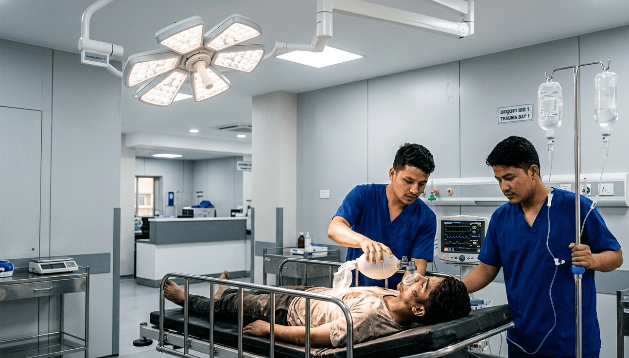 How Missing Checklists and Protocols are Costing Lives in Nepal’s ERs
