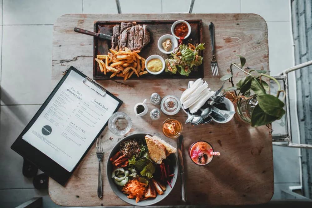 Balanced meal planning and portion control