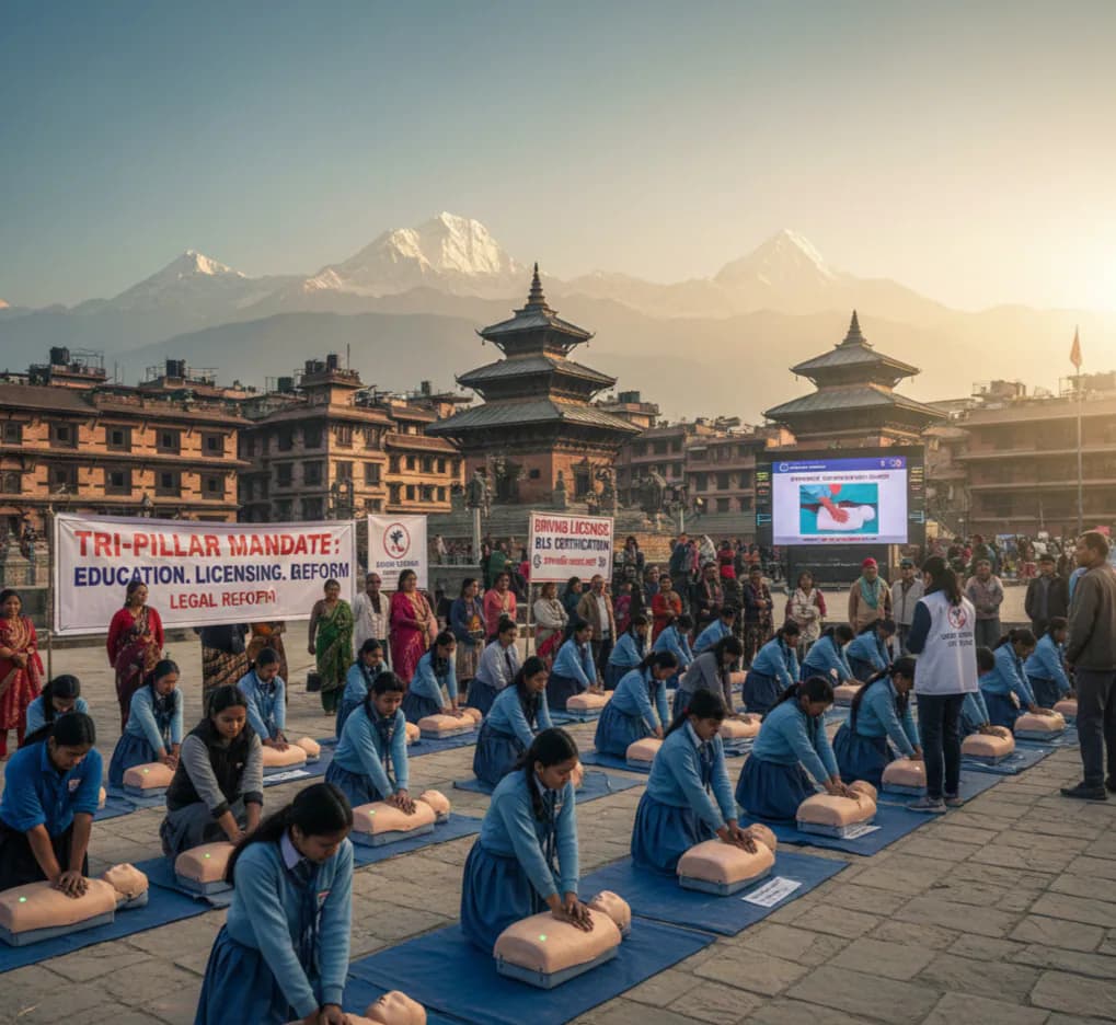 Policy Blueprint for Universal Basic Life Support Competency in Nepal: A Tri-Pillar Mandate